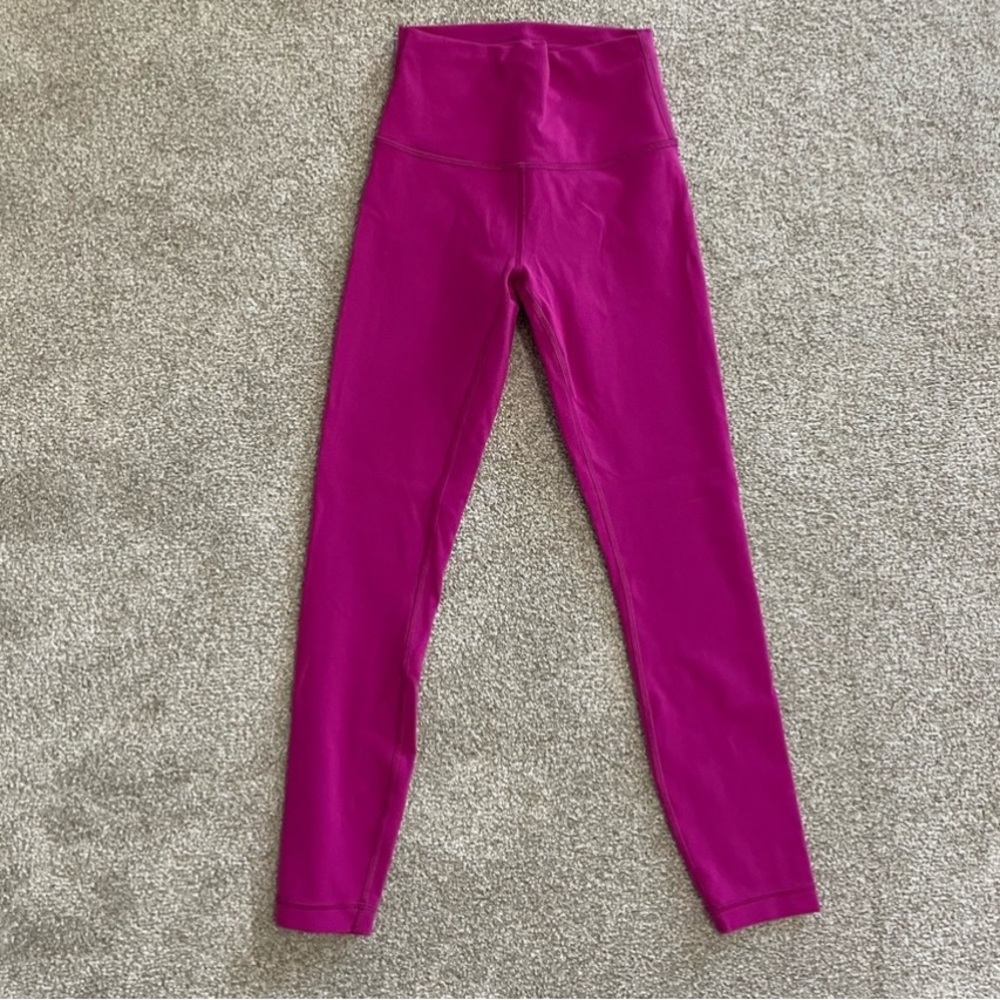 Lululemon leggings ripened raspberry size 4